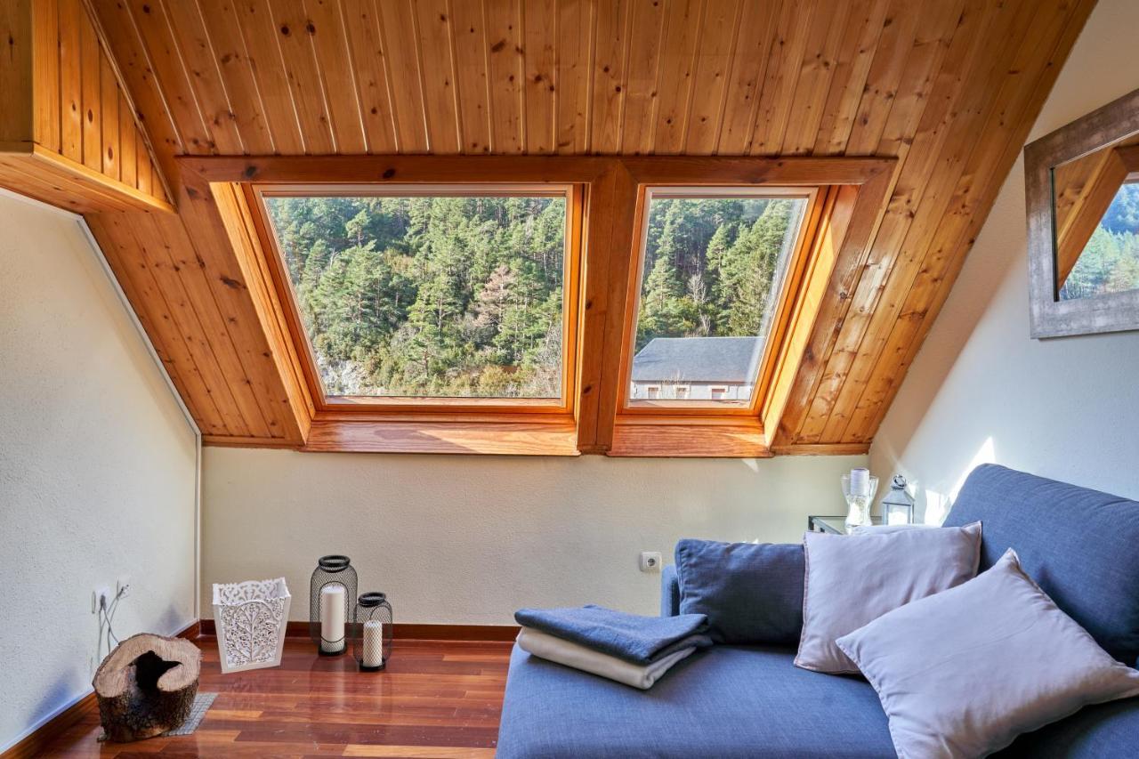 Magnifico Atico Duplex Con Vistas A La Montana Daire Canfranc Dış mekan fotoğraf